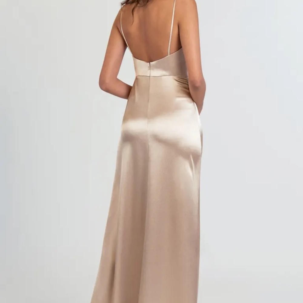 JENNY YOO Chase Bridesmaid dress in pale gold